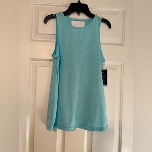 Ideology blue workout tank top